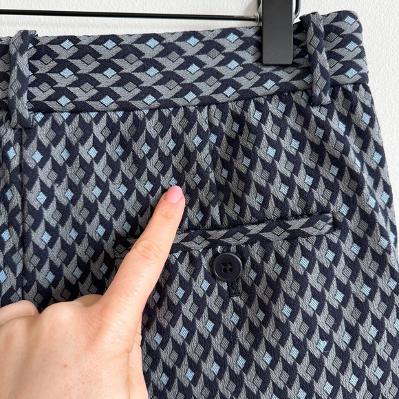 THEORY • Classic Slim Crop Jacquard Pant - Picture 11 of 14